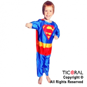 DISFRAZ SUPERMAN NIO TALLE 2 CR x 1